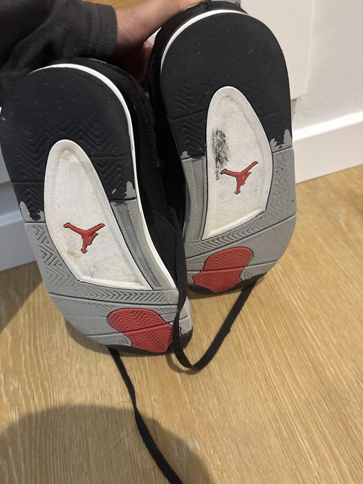 Jordan 4 black canvas