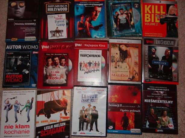 kolekcja 144 filmów na dvd