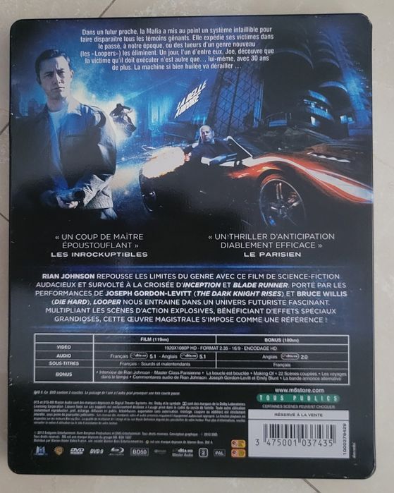 Bluray Looper Steelbook
