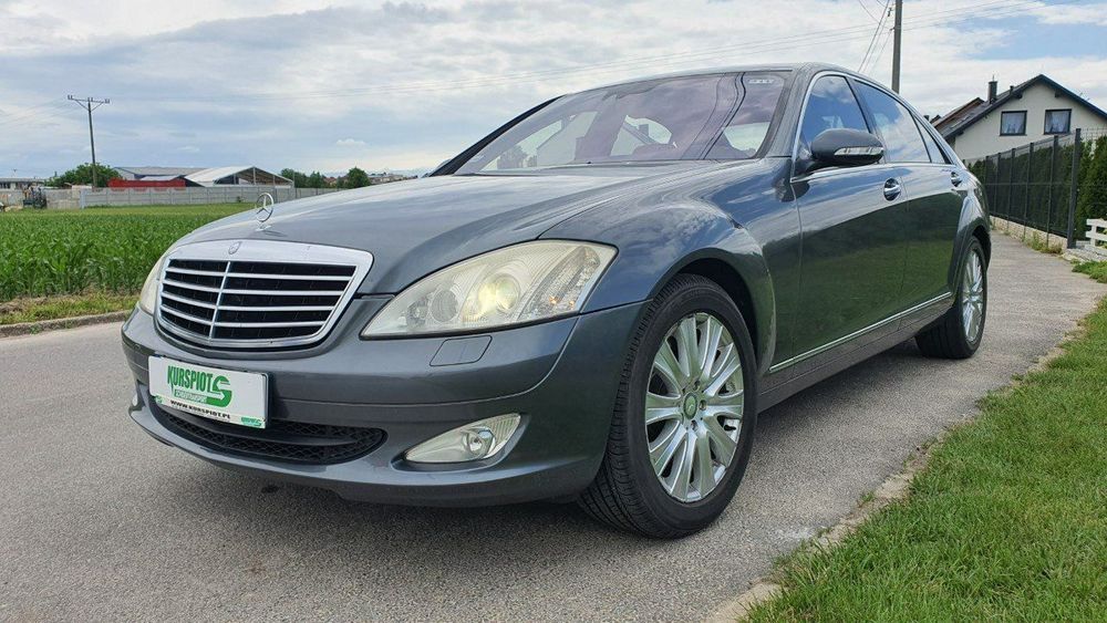 Mercedes-Benz Klasa S S 420 CDi W221, LONG, Night Vision, Bogate wypos. 2007 r
