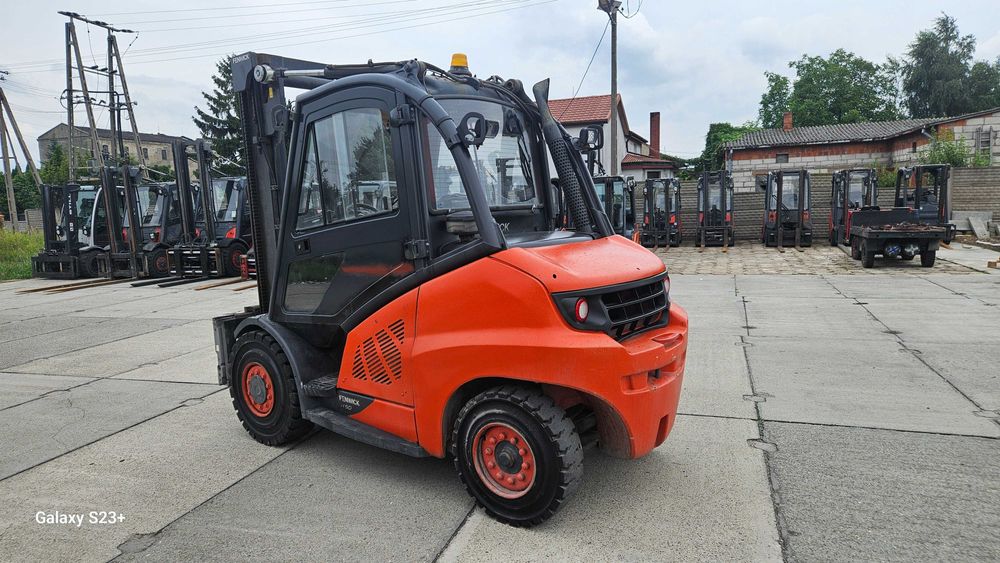 Wózek widłowy Linde H50D-02/600, 2017r 6250mth!! Kabina
