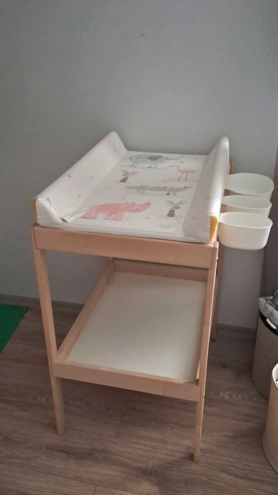 Stojak na przewijak ikea plus akcesoria