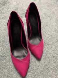 Buty szpilki różowe 36 bershka