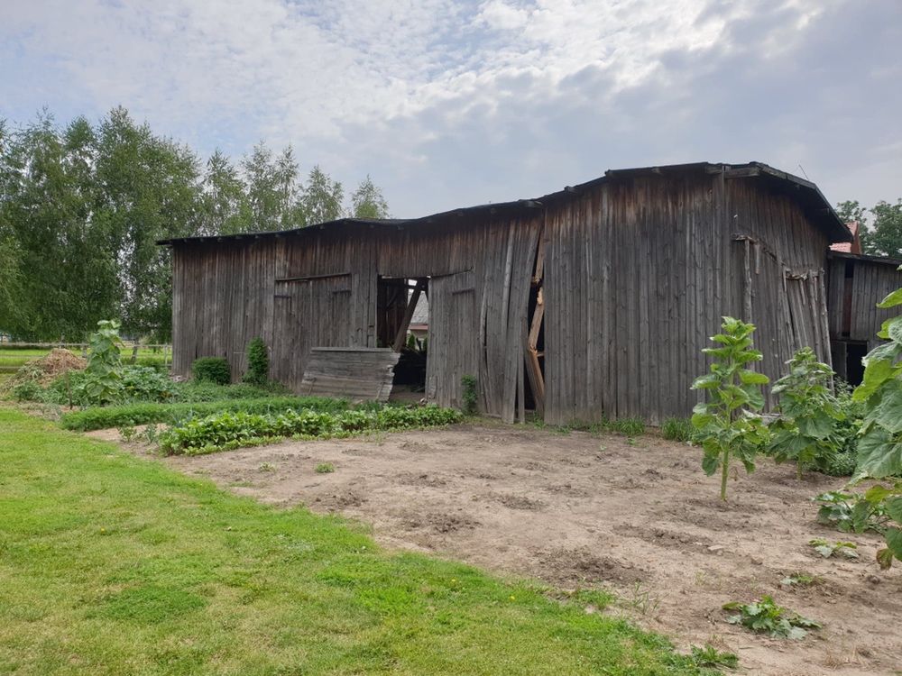 Skup, Rozbiorki Stodola,wiata, skup starych desek