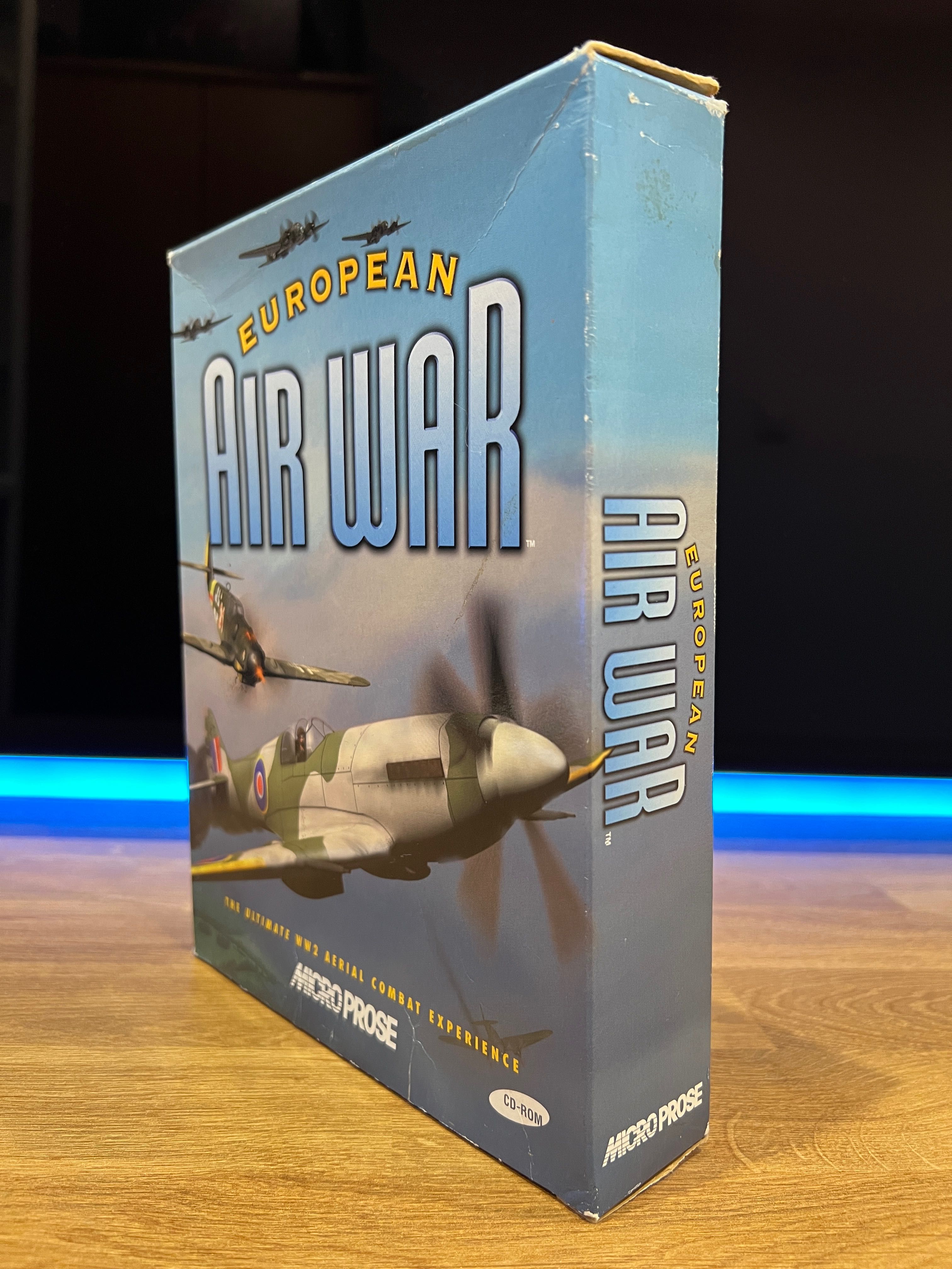 European Air War (PC EN 1998) BIG BOX kompletne premierowe wydanie
