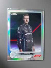 F1 Topps Chrome 2022 George Russell Refractor