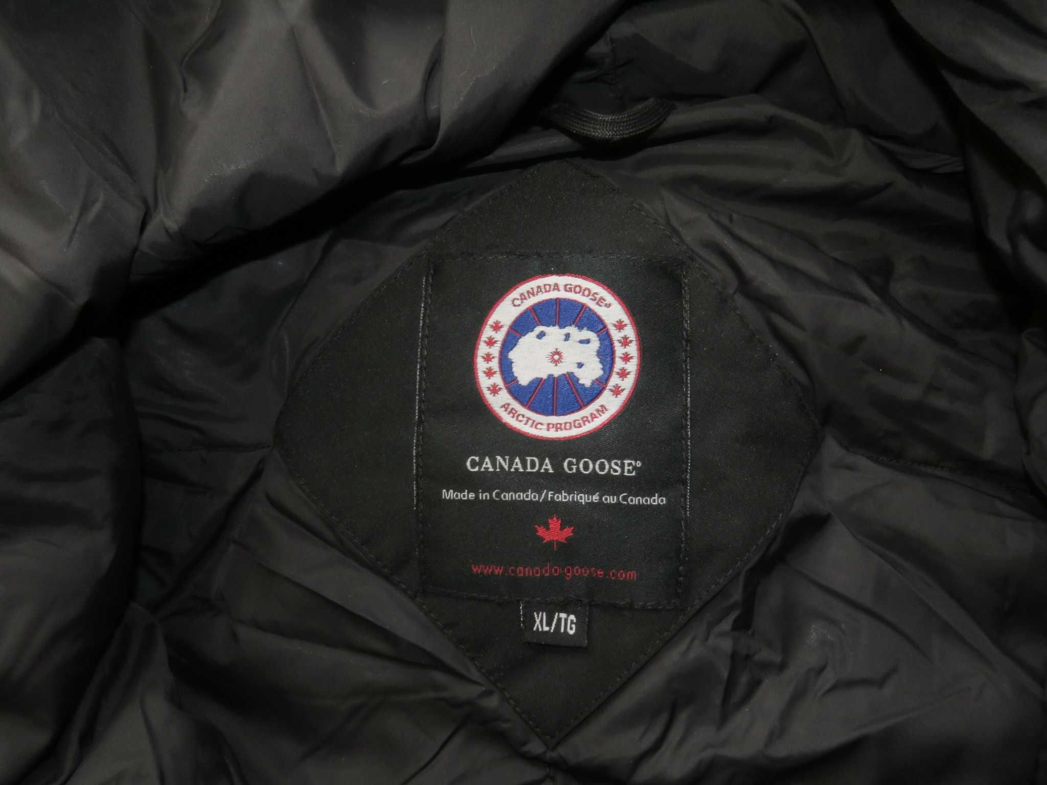 Canada Goose bardzo ciepła kurtka parka XL