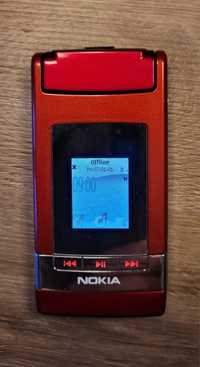 Kultowy klasyk Nokia N76 klapka RED komplet z 1 ręki bez blokady