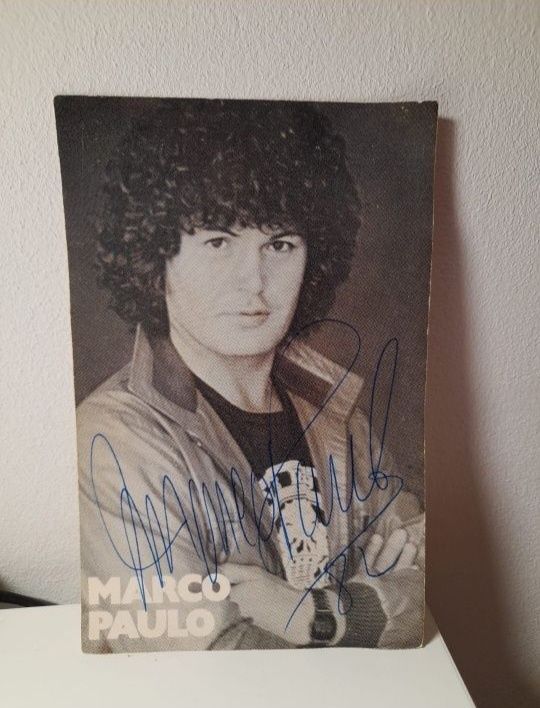 Autógrafo Marco Paulo