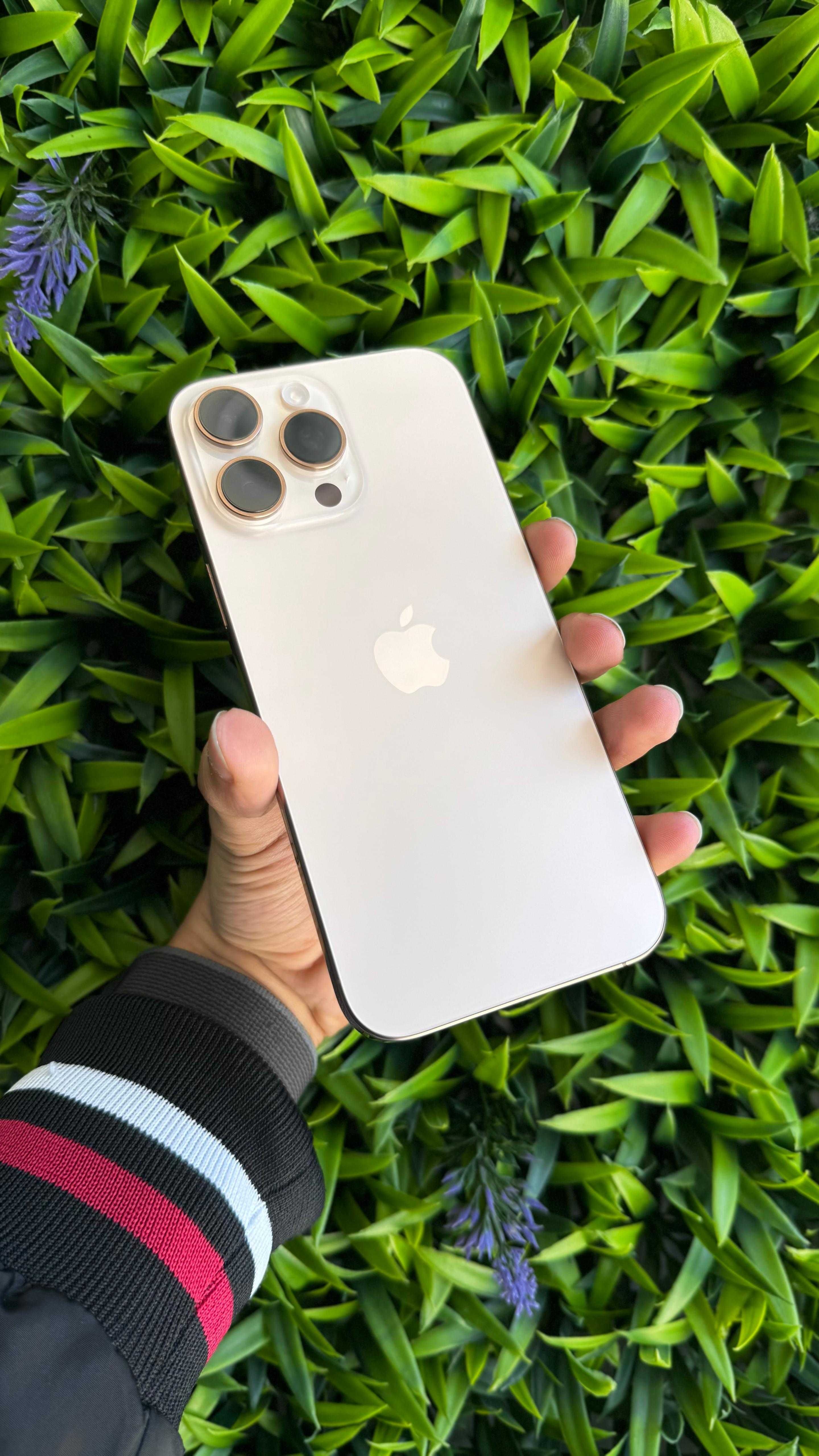 iPhone 16 Pro Max 256GB 6.9″ Bateria 100% Titânio Deserto - Loja Ovar