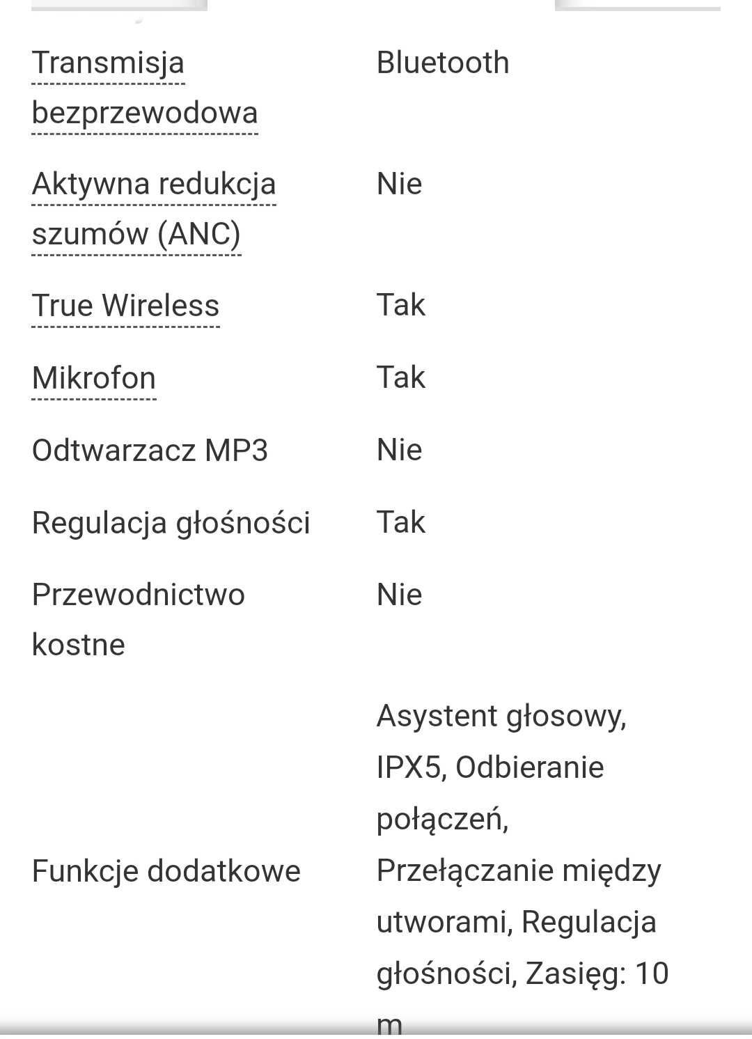 Słuchawki bezprzewodowe