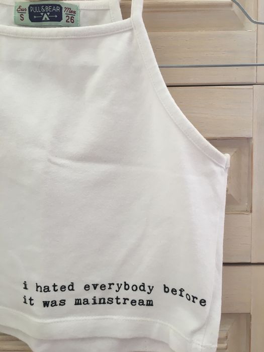 Top Branco Pull&Bear