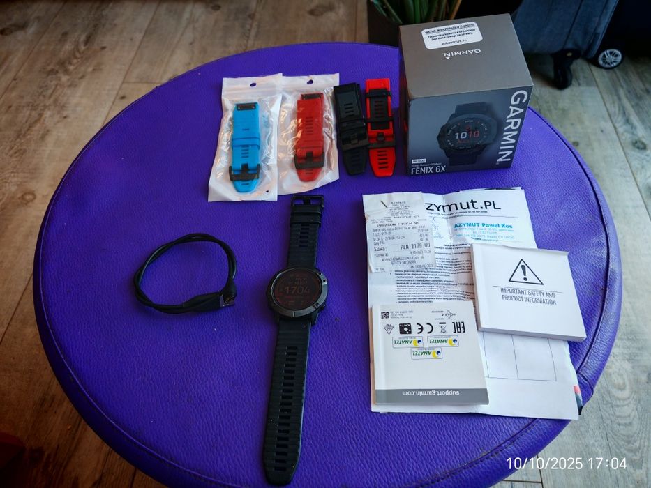 Garmin fenix 6 x pro solar