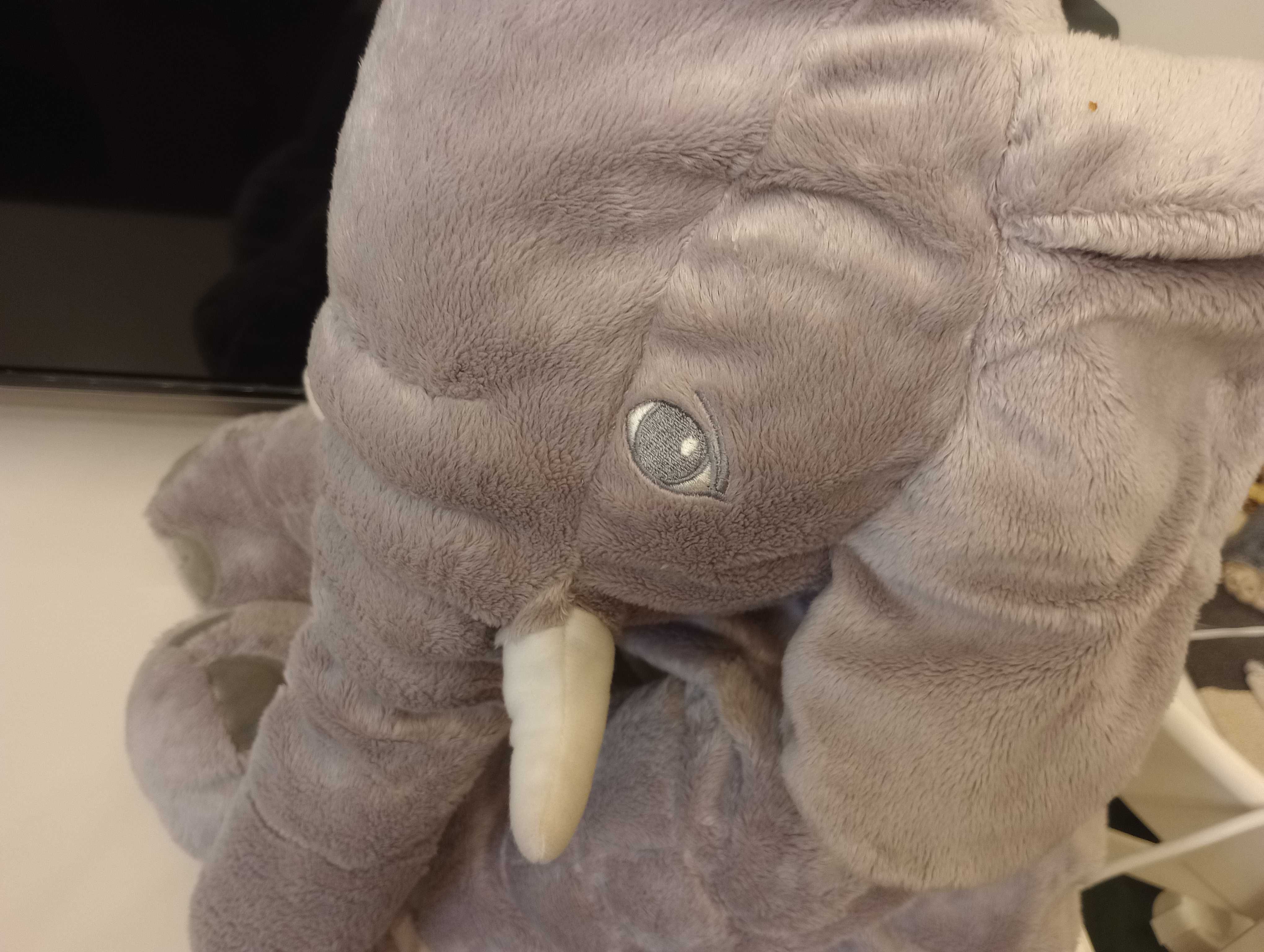 IKEA słoń GIGANT maskotka pluszak