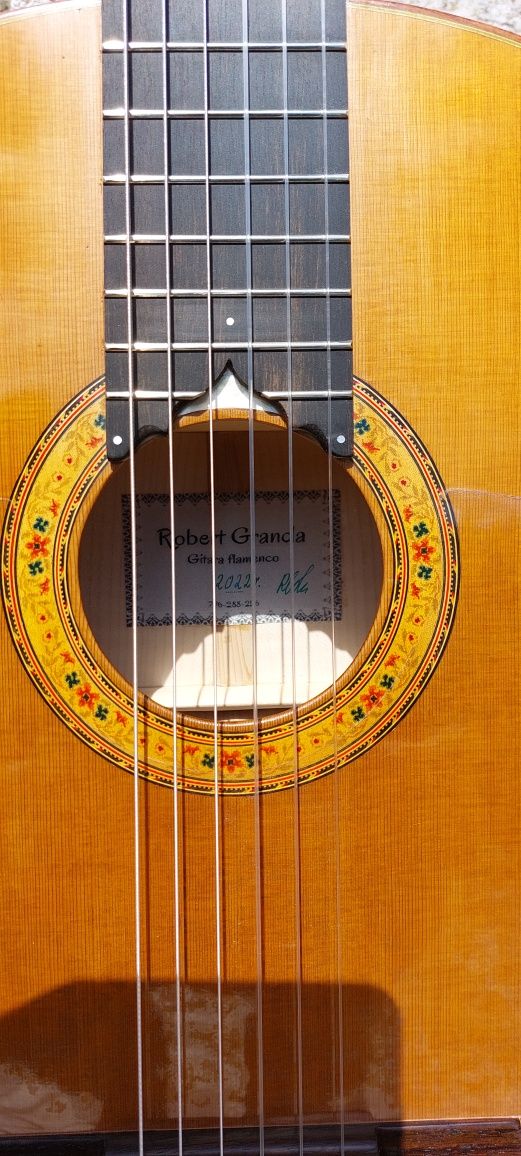 Gitara flamenco lutnicza cedr jawor