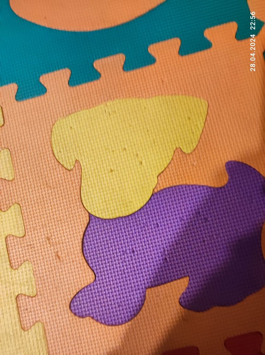 Mata piankowa. Puzzle zwierzęta.