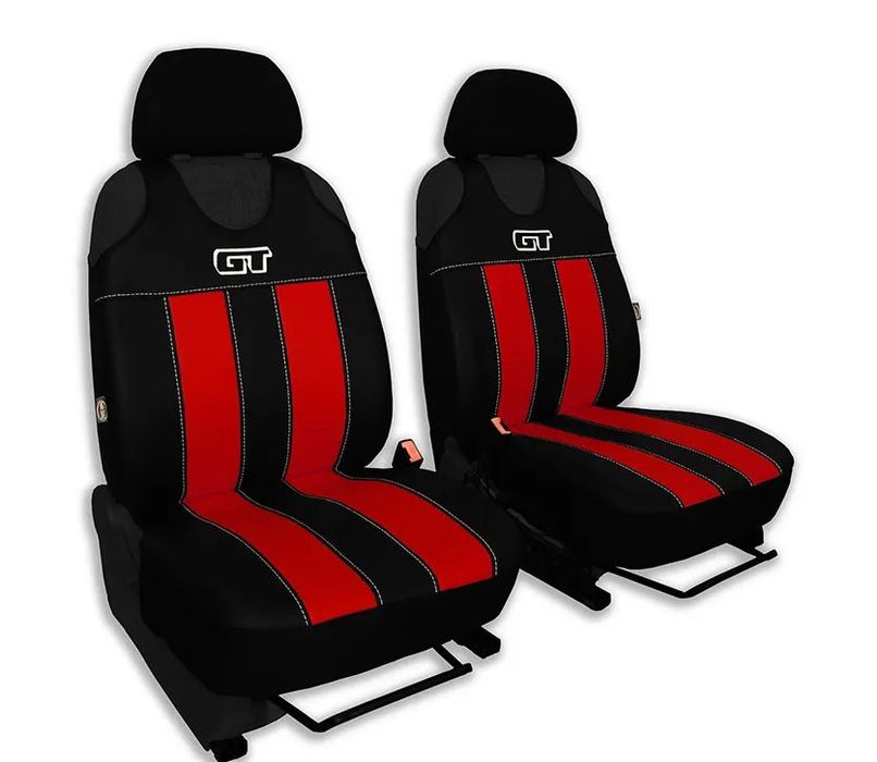 KOSZULKI POKROWCE NA FOTELE SAMOCHODOWE UNIWERSALNE NA PRZÓD PRZEDNIE FOTELE