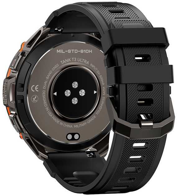 Смарт-годинник KOSPET Tank T3 Ultra Black
