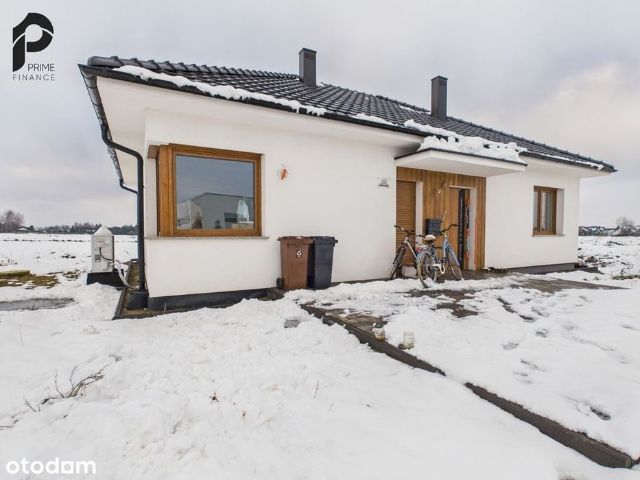 Nowoczesny i energooszczędny dom parterowy