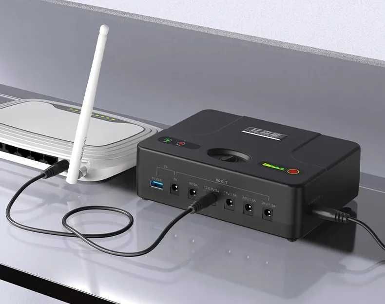 Повербанк и ИБП 42000 мАч / 24В 19В 15В 12В 9В 5В