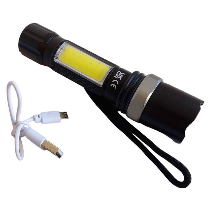 latarka led mini ładowanie usb 3 tryby