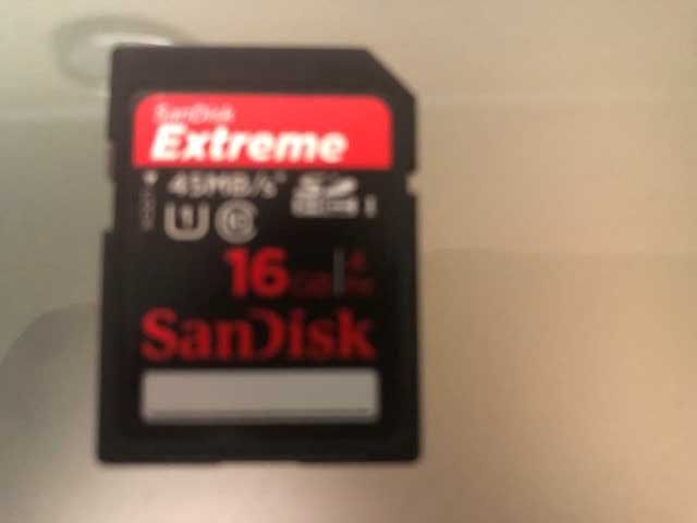 Cartão de Memoria Extreme de 16 GB