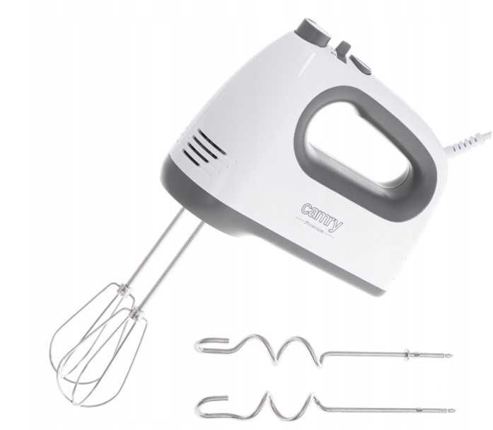 Mikser ręczny 750W Turbo – 5 biegów, 4 mieszadła 21cm