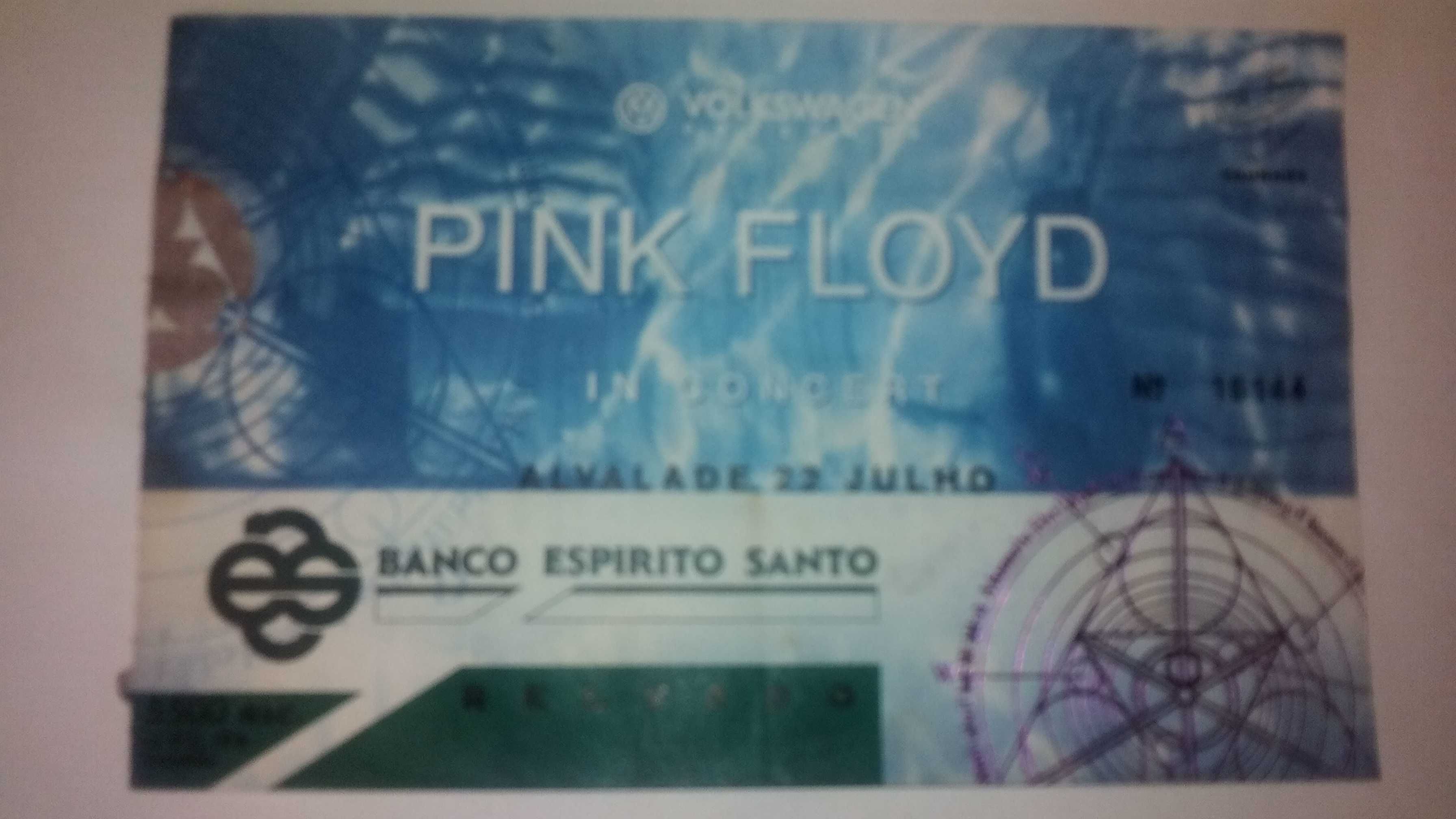 Bilhete Pink Floyd 1994