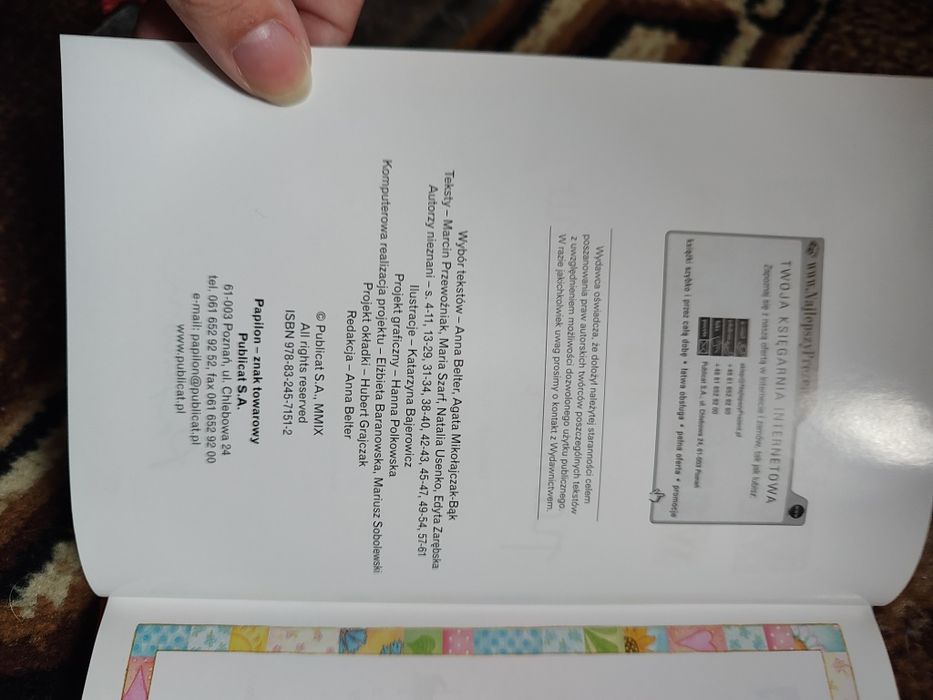 Worek Wierszyków Do Pamiętników