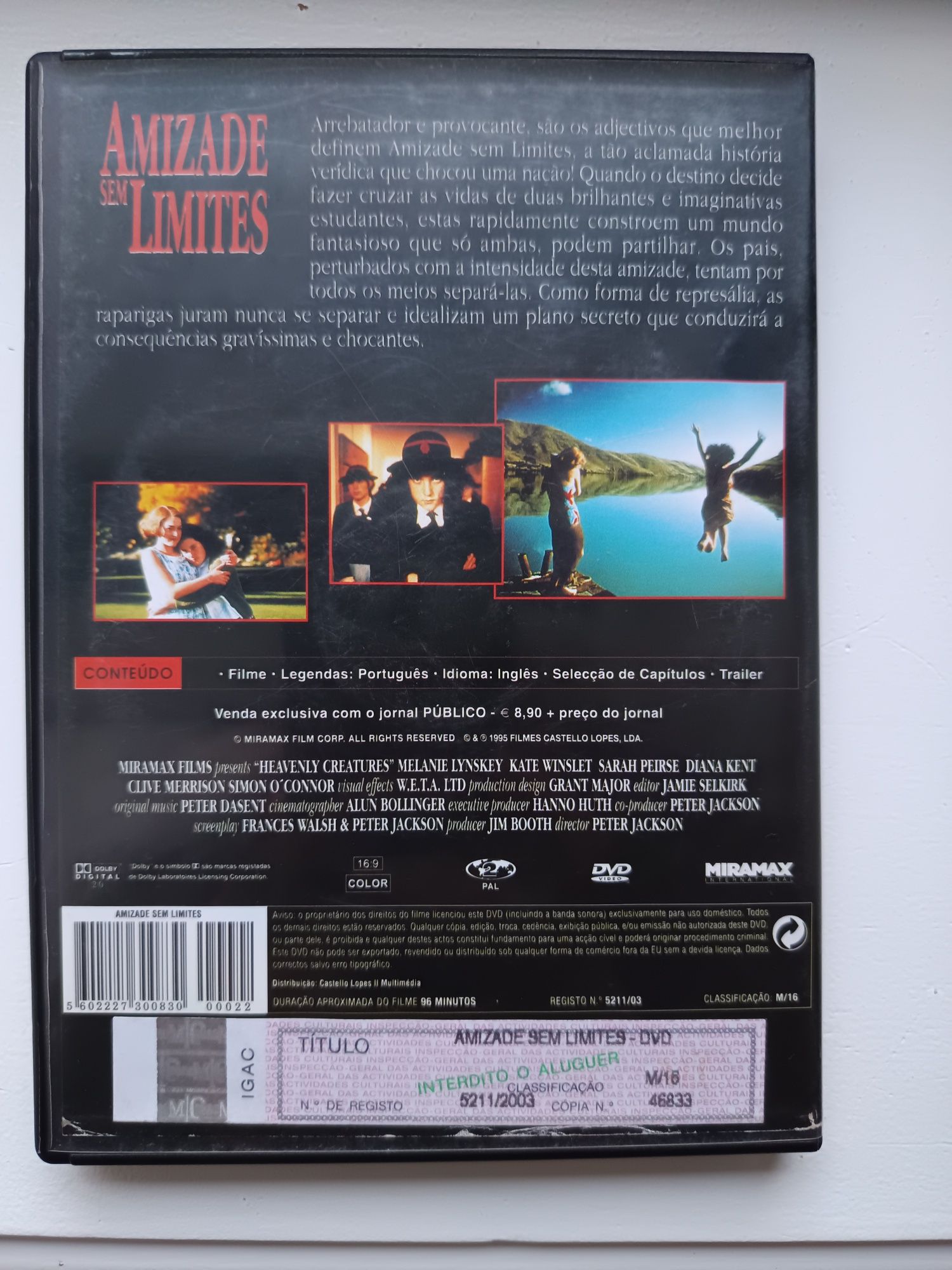 DVD amizade sem limites