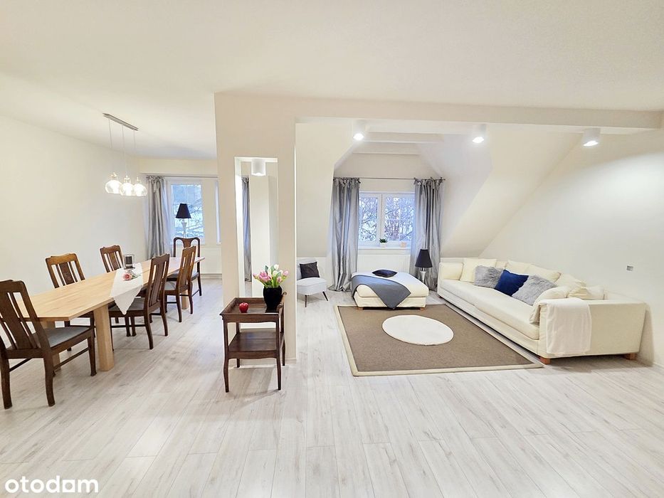 2-poziomowy apartament przy Jeziornej
