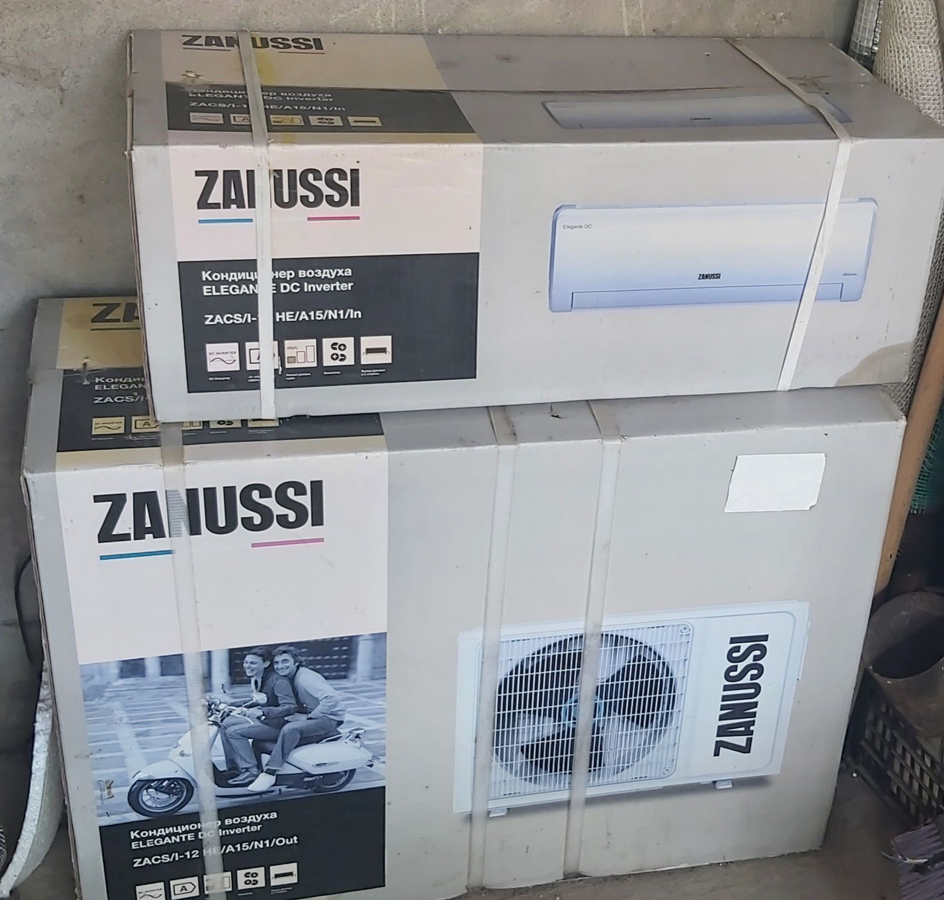 Кондиціонер  ZANUSSI INVERTER 35м²  Италия