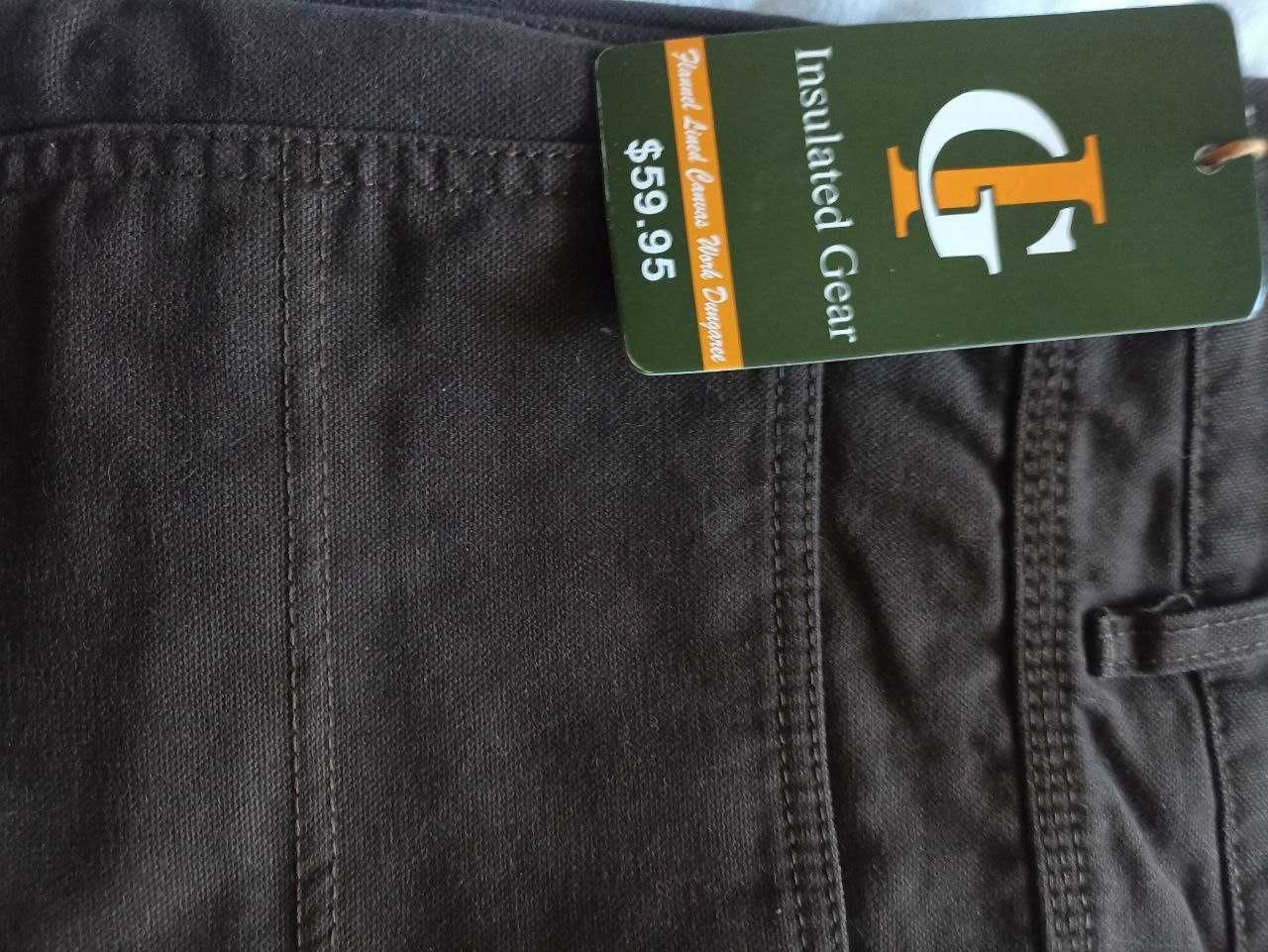 Джинси чоловічі Insulated Gear нові ,утеплені осінь зима весна . Торг.