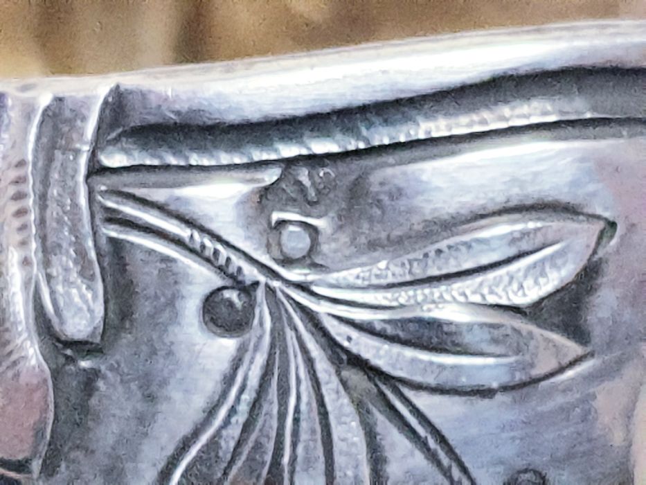 Lindissima antiga taça em prata francesa contrastada