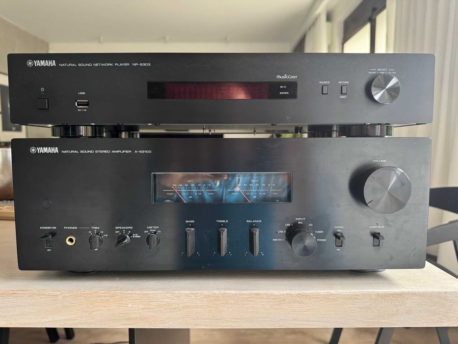 Wzmacniacz Yamaha A-S2100 streamer NP-S303