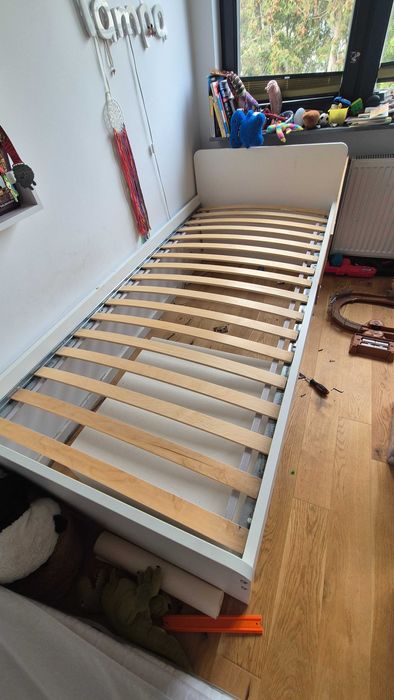 Ikea SLÄKT Rama łóżka z 1 poj na pościel