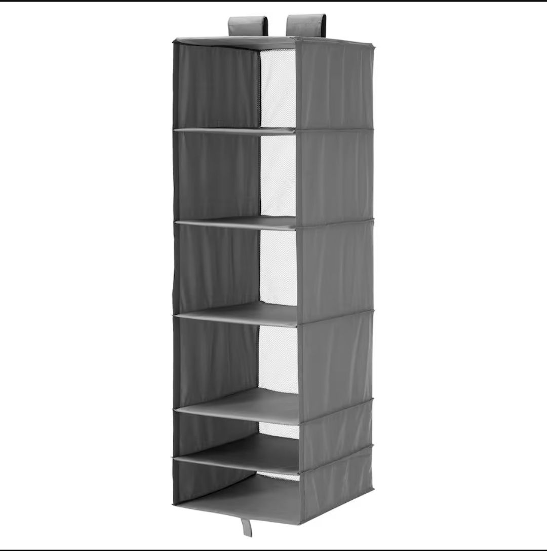 IKEA SKUBB Arrumação com compartimentos, caixa de arrumação