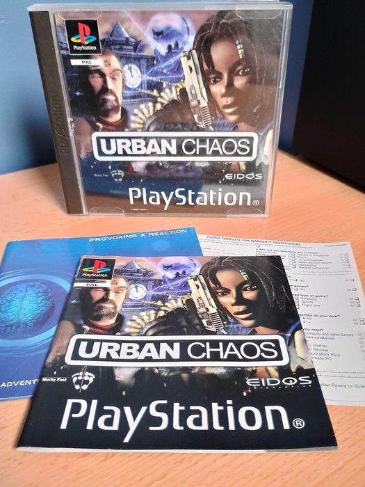 Urban Chaos PSX PS1 PlayStation angielska komplet
