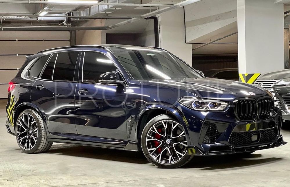Обвес x5M Paradigma G05 F95 губа лезвия накладка диффузор спойлер