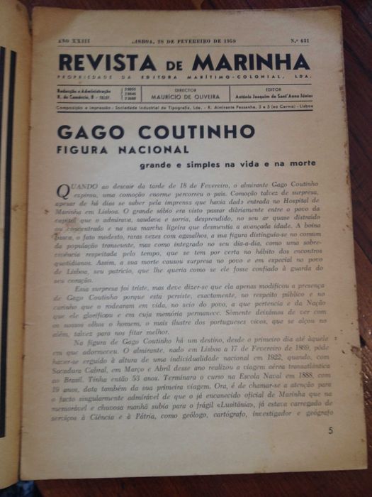 Revista de Marinha N.º 431