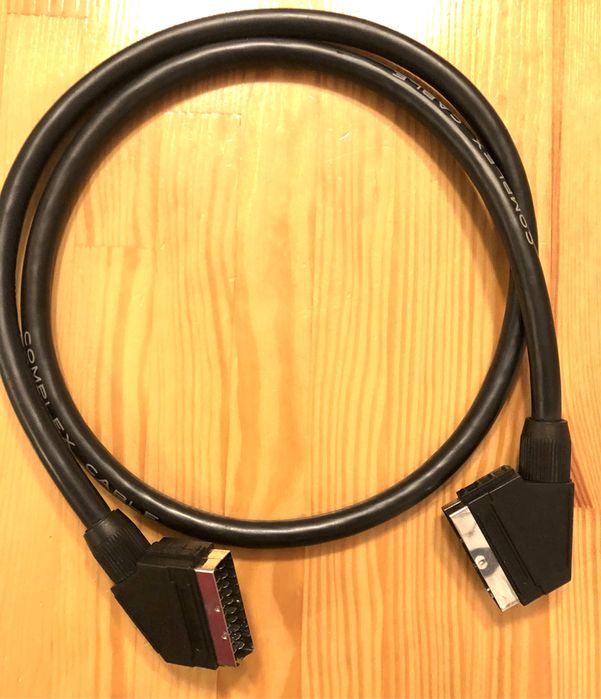 Solidny kabel Scart euro