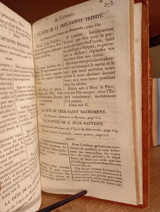 Stara Książka 1831 Modlitewnik do Użytku Urszulanek - Łacina