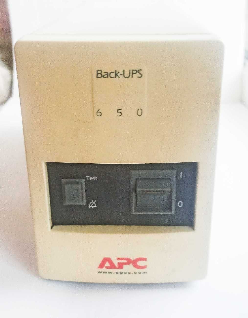 Джерело безперебійного живлення / інвертор APC BACK-UPS 650 УПС ДБЖ