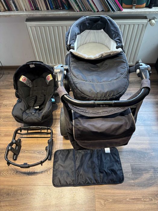 Wózek TEUTONIA Be You V3 (spacerówka, gondola, fotelik, adapter)
