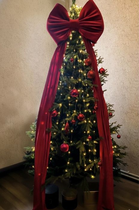 Бант на ялинку / бант на елку