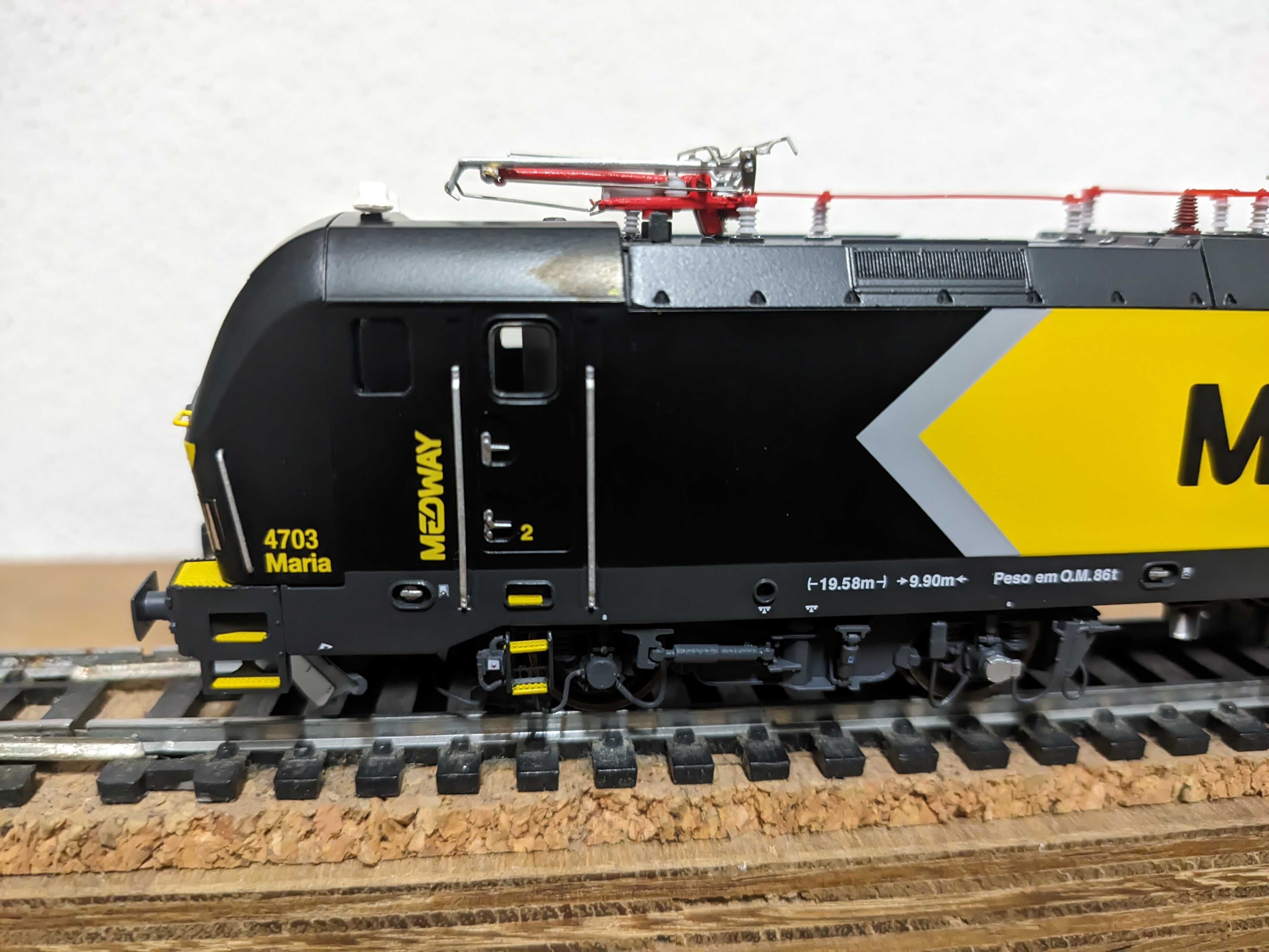 Locomotiva Medway 4703 (Maria) - PTTrains 547030 - escala H0 1/87