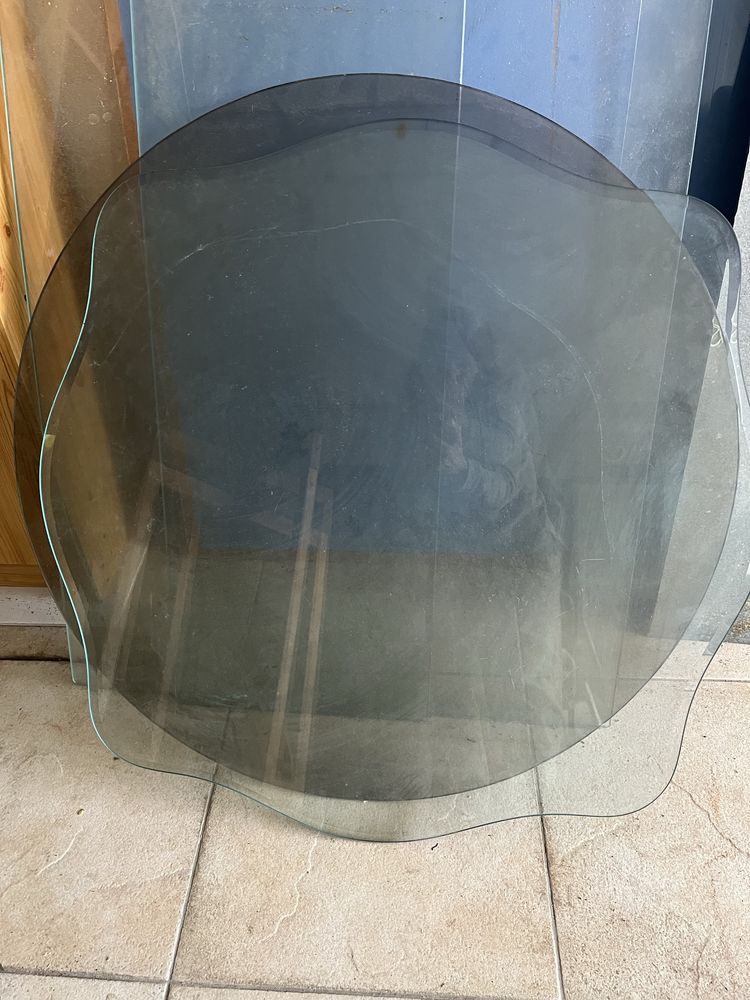 Vidros de tampos de mesa