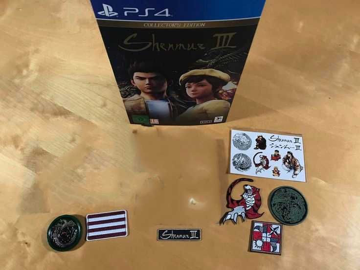 Shenmue 3 collectors edition para ps4