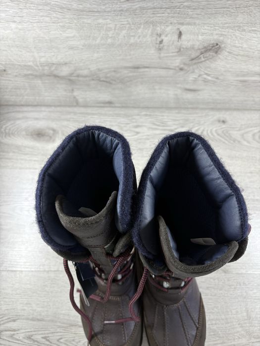 Tommy Hilfiger чоботи шкіряні жіночі утеплені 40 розмір