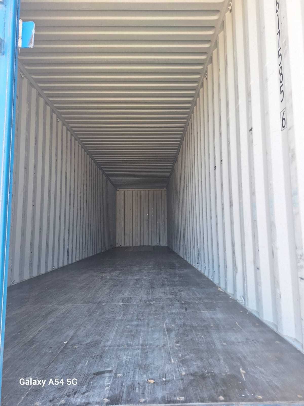 Kontener morski Białystok 12m, barak magazyn, 40 DV, transport HDS
